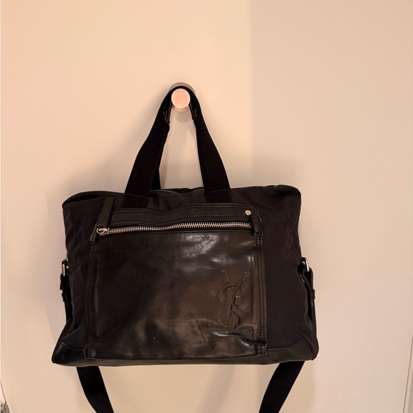 Vintage Yves Saint Laurent Black Tote Bag - Picture 4 of 7